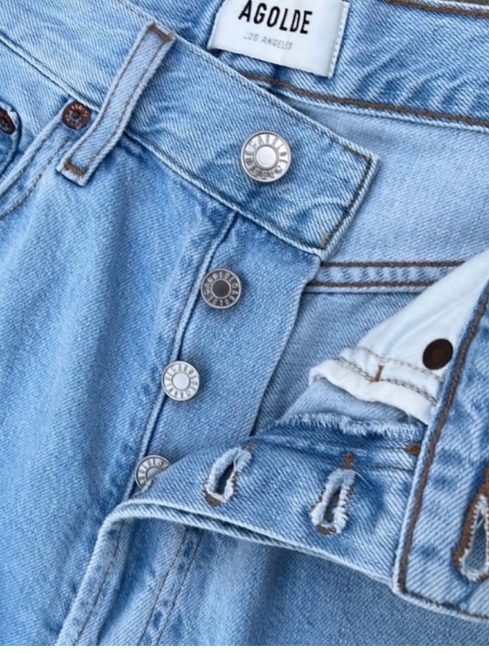 AGOLDE 90’s Crop Midrise Straight Jeans - Picture 2 of 8